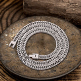 Punk Keel Chain Jewelry Buckle Stainless Steel Necklace