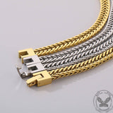 Punk Keel Chain Jewelry Buckle Stainless Steel Necklace