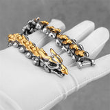 Punk Keel Chain Stainless Steel Viking Bracelet