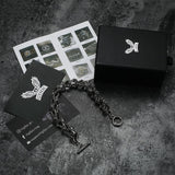 Punk Style Stainless Steel Skull Bracelet