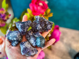 Rare Purple Rain Pocket Fluorite Clusters, Lady Annanella Mine, CLOSED Mine!, Daylight Fluorescent