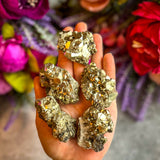 Pyrite Clusters from Peru, Raw Pyrite Specimens