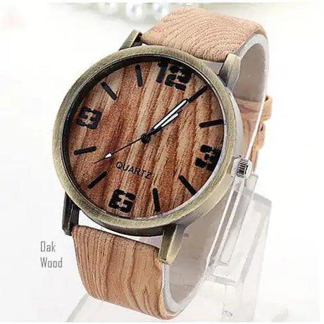 Woodchuck Wood Grain Style Exotic Watches - Lootquake