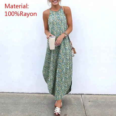 Sexy Sleeveless Summer Long Dresses - Lootquake