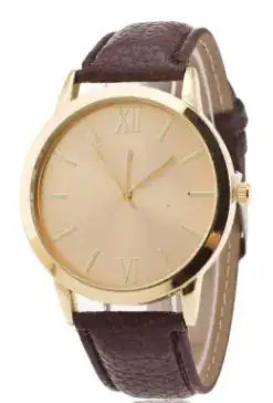 Fashionable Business Leather Belt Quartz Watches (Couple) - Lootquake