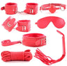 7-Piece Plush Bondage Adult Toy Set - Lootquake