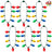 JOYIN 12 Packs Christmas LED Light Up Bulb Necklaces 9 Bulbs LED Necklaces Holiday Costume Accessories for Christmas Xmas Party Favor Party Supply - Lootquake