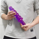 Large Colorful Anal Beads with Handle for Adults - Lootquake