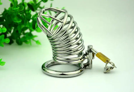 Men's Chastity Device with Rotating Lock - Alternative Toy - Lootquake