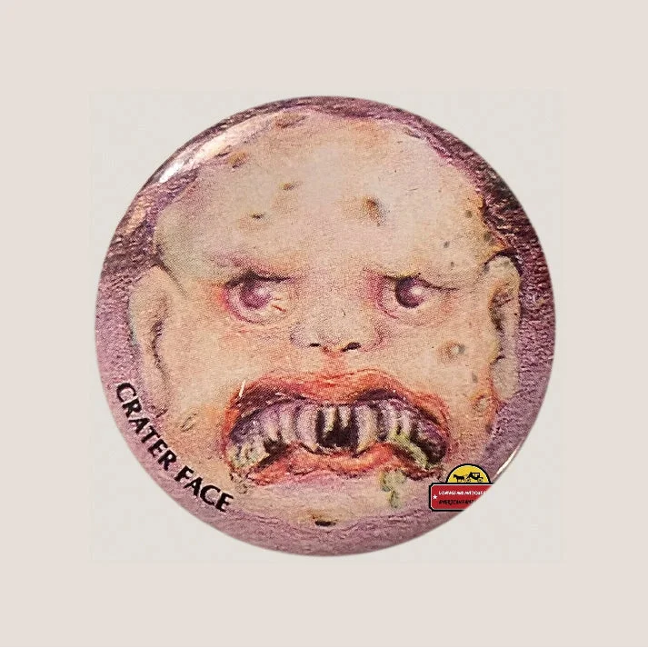Radical 80s Garbage Pail Kids Crater Face Pin Unleashed