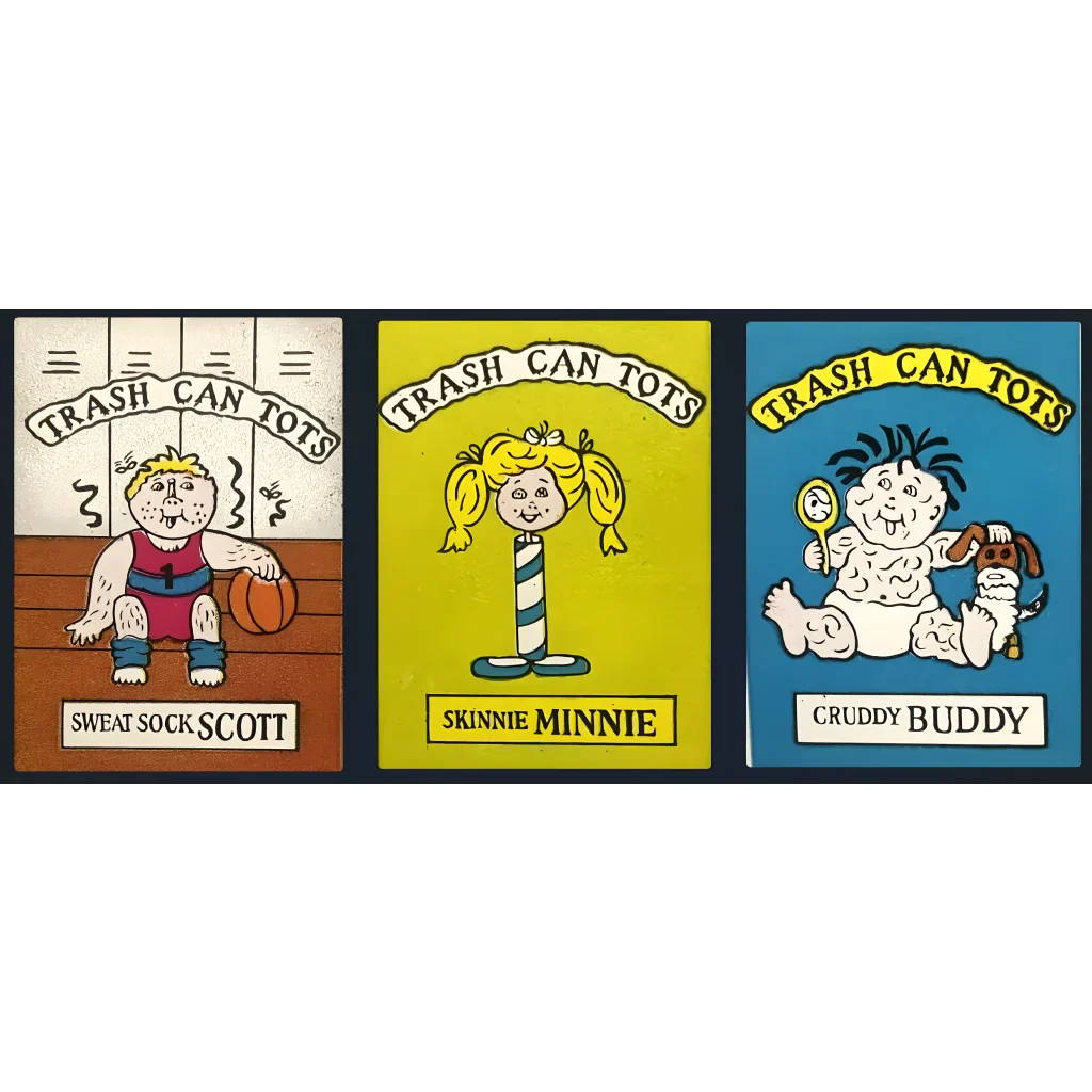 Radical 80s Tots Stickers Bring Pail Kids Nostalgia to Life