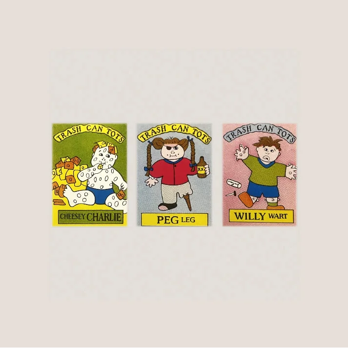 Radical Vintage 1980s Tots Stickers Bring Back Retro Vibes