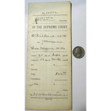 Rare 1893 Tennessee Supreme Court Legal Document From Nashville