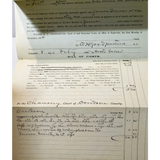 Rare 1895 Tennessee Supreme Court Case Document From Nashville