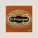 Rare 1900s El Principal Gold Embossed Antique Vintage Cigar Label