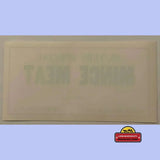 Rare 1910s Antique Vintage Mince Meat Label Unearths Nostalgic Charm