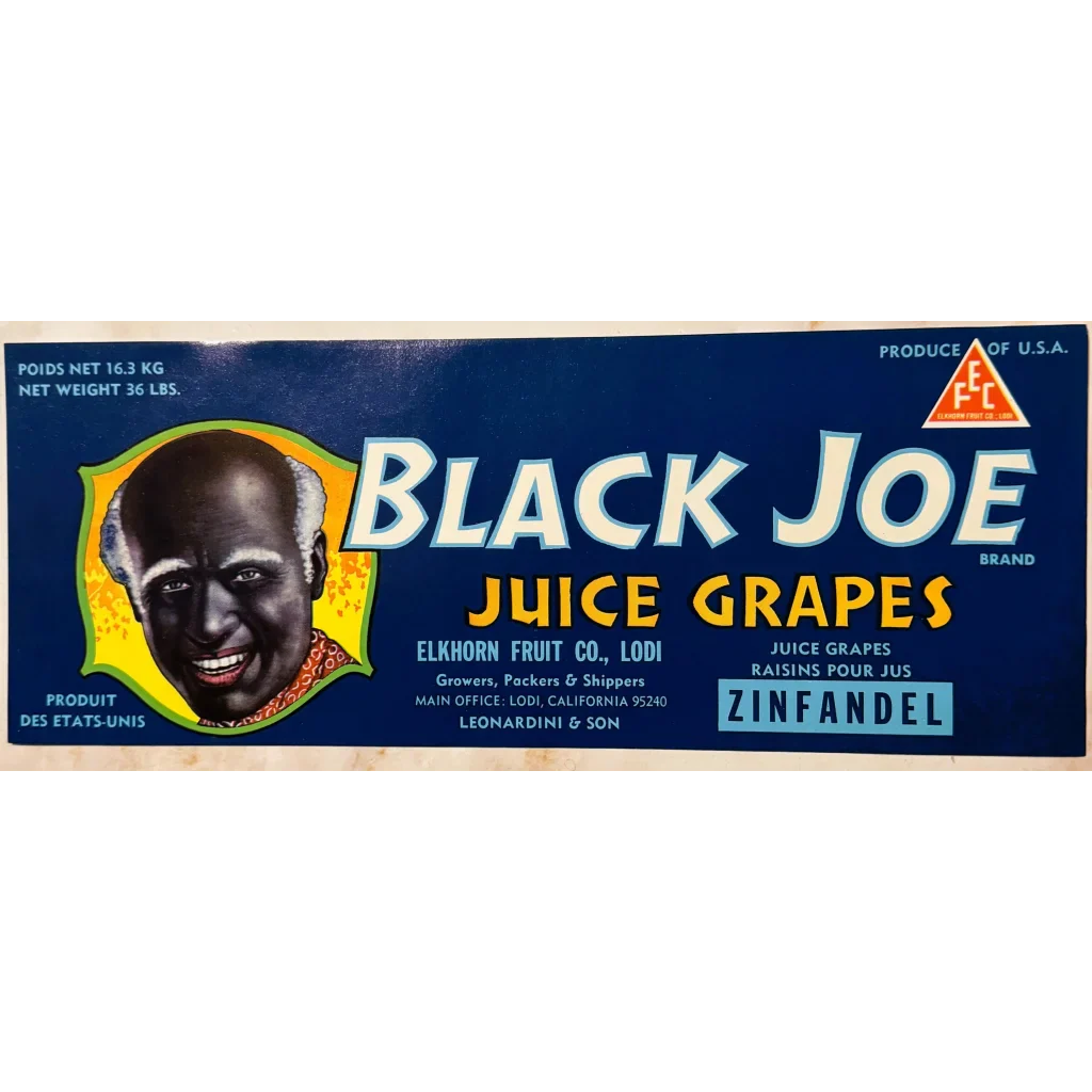 Rare 1920s Americana Fruit Label Captures Bygone Era