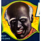 Rare 1920s Americana Fruit Label Captures Bygone Era