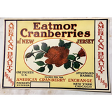 Rare 1920s Eatmor Cranberries Label Brings History to Life