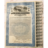 Rare 1927 Cleveland Cincinnati Chicago & St Louis Railway Bond