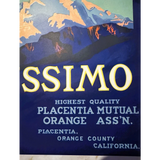 Rare 1930s Altissimo Crate Label Bursts with Vintage Charm