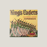 Rare 1930s King's Cadets Antique Vintage Crate Label Unearthed