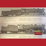 Rare 1939 Pennsylvania Railroad Sales Brochure Antique Gift