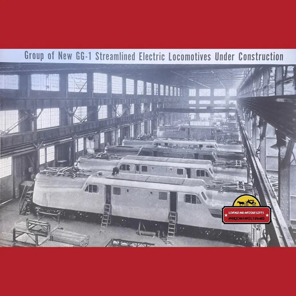 Rare 1939 Pennsylvania Railroad Sales Brochure Antique Gift