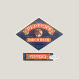 Rare 1940s Antique Birch Beer Labels from Ashland PA