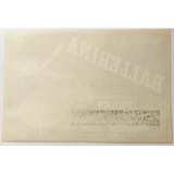 Rare 1940s Ballerina Pears Crate Label from Nash-De Camp