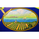 Rare 1940s Channel Lemons Label from Santa Barbara County