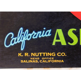 Rare 1940s King o' Hearts Asparagus Crate Label Discovered