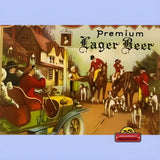 Rare 1940s Old Tavern Lager Beer Label from Warsaw Illinois