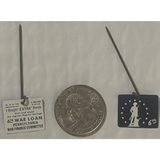 Rare 1940s WWII War Bond Pin Antique Vintage Whitehead & Hoag