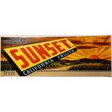 Rare 1940s San Joaquin Valley Fruit Label by Joseph Gazzara