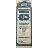 Rare 1945 Western Pacific Railroad Bond Certificate Uncovered