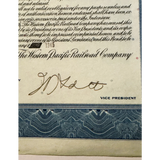 Rare 1945 Western Pacific Railroad Bond Certificate Uncovered