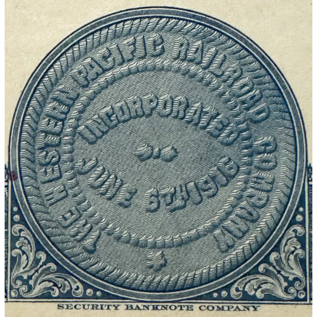 Rare 1945 Western Pacific Railroad Bond Certificate Uncovered