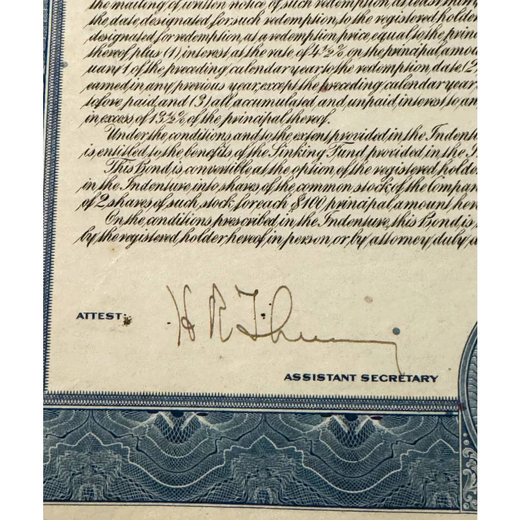 Rare 1945 Western Pacific Railroad Bond Certificate Uncovered