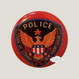 Rare 1950s Conway NH Special Police Badge Tin Litho Collectible