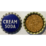 Rare 1950s Cream Soda Bottle Caps from Maryland 7up Plant