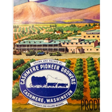 Rare 1950s Empire Builders Apple Crate Label from Washington