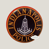 Rare 1950s Indianapolis Special Police Tin Litho Badge Uncovered
