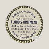 Rare 1950s Magic Floods Ointment Tin From Oklahoma