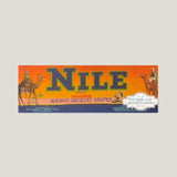 Rare 1950s Nile Crate Label Brings Egyptian Flair to Your Home