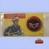 Rare 1950s Special Police Badge Tin Litho Collectible