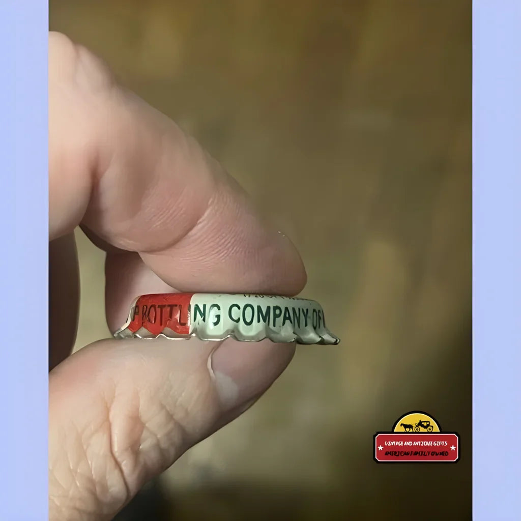 Rare 1950s Vintage Cherry Crush Bottle Cap from Pittsburgh