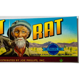 Rare 1960s Desert Rat Crate Label Unearthed from Queen Creek