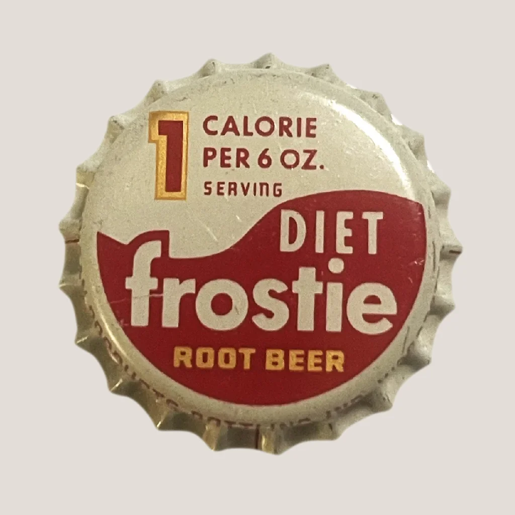 Rare 1960s Frostie Root Beer Bottle Cap Collectible