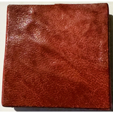 Rare 1960s Indian Leather Coin Purse Bursts with Vintage Charm